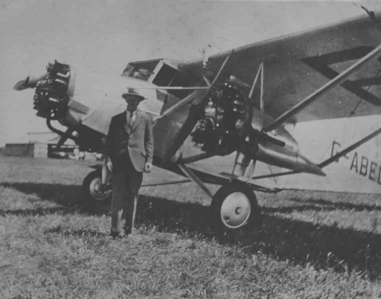 The Westland Wessex G-ABEG was used by the Prince of Wales for a trip to the French Riviera in 1931. The aircraft was powered by three seven-cylinder 140 h.p. Genet Major IA engines.