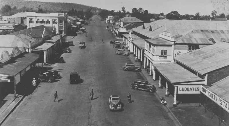 Main Street Gwelo Rhodesia 1920s